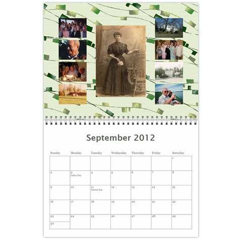 Calendar 2012 This Is It By Bertie Sep 2012