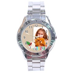 christmas - Stainless Steel Analogue Watch