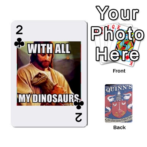 Cards For Quinns By Will Front - Club2