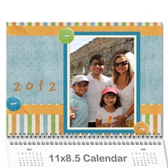 Calendario Jorge - Wall Calendar 11  x 8.5  (12-Months)