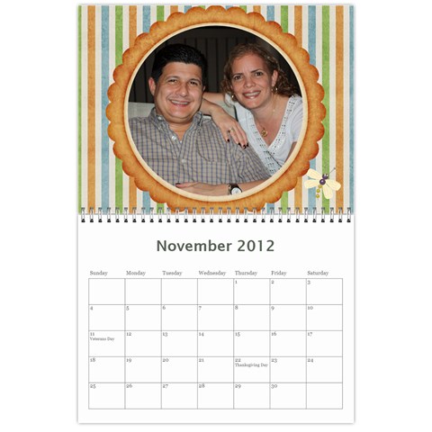 Calendario Dario By Edna Nov 2012