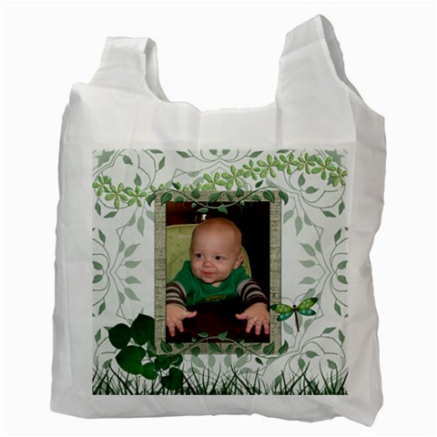 Green Nature Recycle Bag (2 Sided) By Lil Back