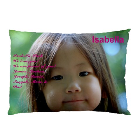 Isabella By Kunsoon Park 26.62 x18.9  Pillow Case