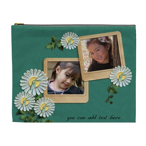 Xl Cosmetic Bag: Moments 2 By Jennyl Front