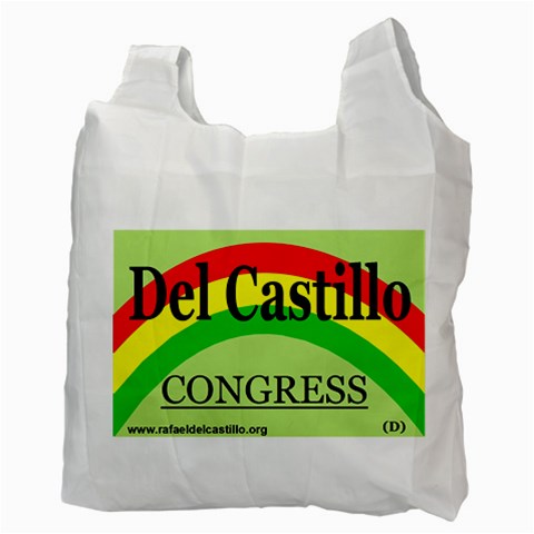 Del Reusable Shopping Bag By Nicolette Giasolli Back