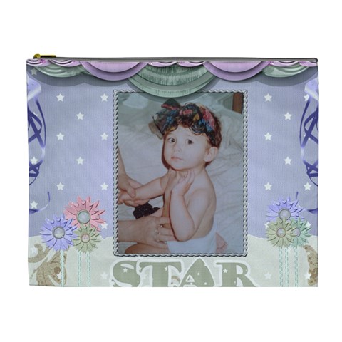 Little Star Cosmetic Bag Xl By Claire Mcallen Front