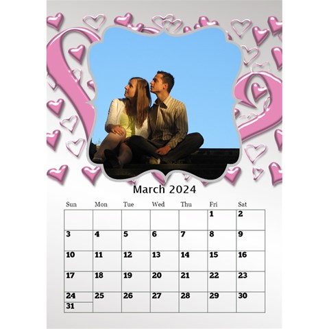 Our Love Calendar (any Year) By Deborah Mar 2024