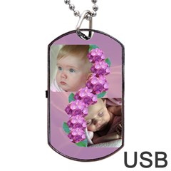 Precious Dog Tag USB (2 sided) - Dog Tag USB Flash (Two Sides)