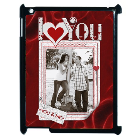 Love Apple Ipad 2 Case By Lil Front