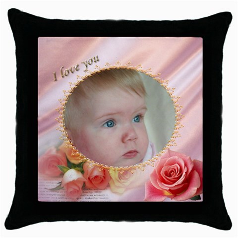 Love You Throw Pillow By Deborah Front