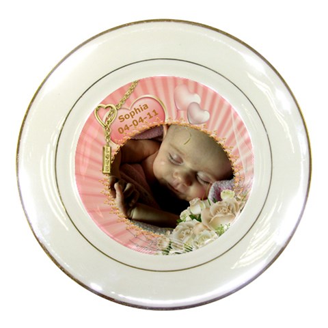 Birth Plate By Deborah Front