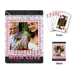 with love - Playing Cards Single Design (Rectangle)