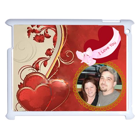 Red Heart I Love You Apple Ipad 2 Case By Kim Blair Front