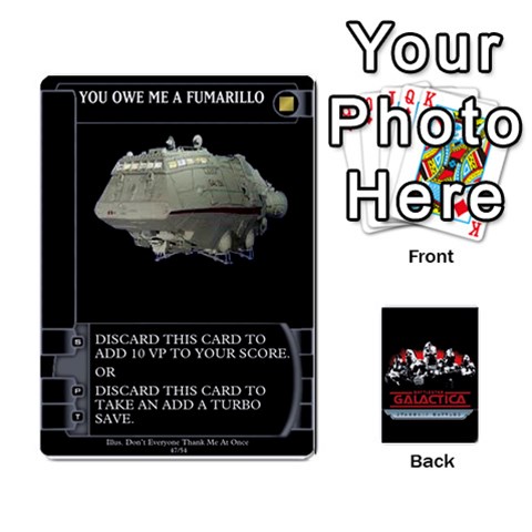 Bsg Ssb Command Cards By Michael Front - Spade3