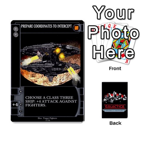 Bsg Ssb Command Cards By Michael Front - Heart2