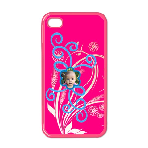 Squiggle Flower Iphone By Birkie Front