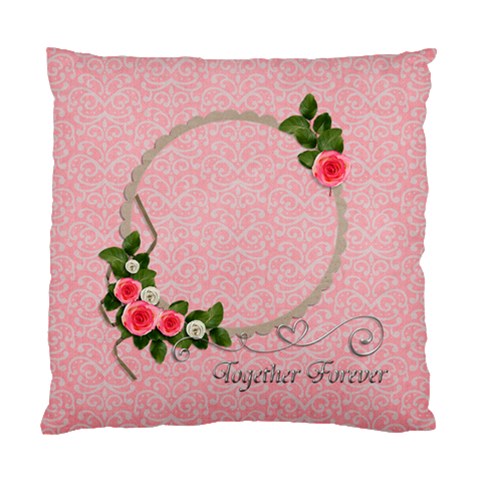 Cushion Case (two Sides): Together Forever By Jennyl Front