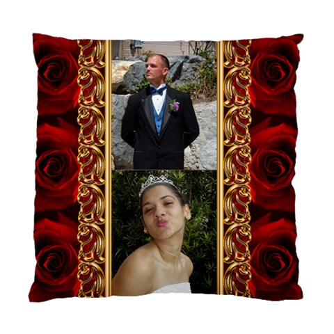My Rose Cushion Case (2 Sided) By Deborah Front