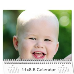 12calendar - Wall Calendar 11  x 8.5  (18 Months)