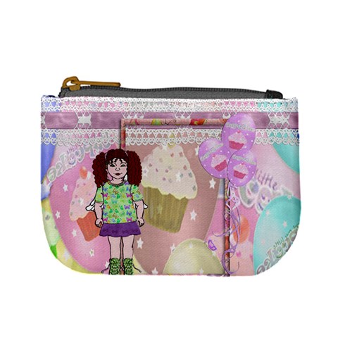 My Beautiful Girl Cupcake New Purse By Claire Mcallen Front