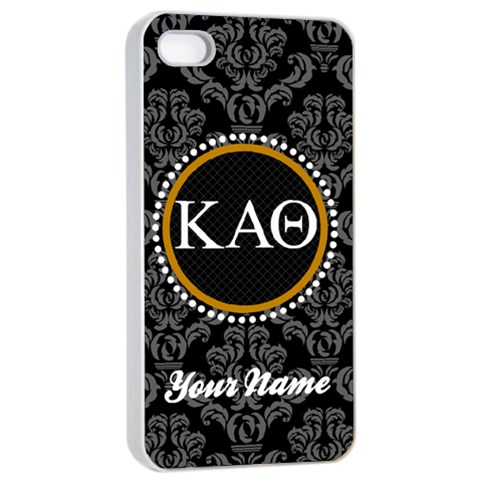 Kappa Alpha Theta Sorority Iphone 4/4s Case By Klh Front