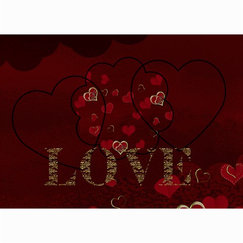 2024 February Start Red Love Heart Calendar By Claire Mcallen Jan 2024