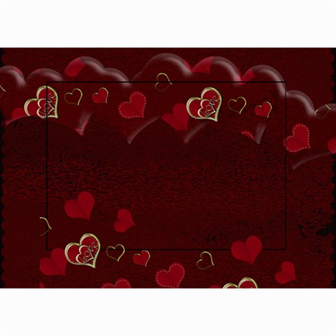 2024 February Start Red Love Heart Calendar By Claire Mcallen May 2024
