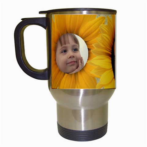 Sunflower Travel Mug By Deborah Left