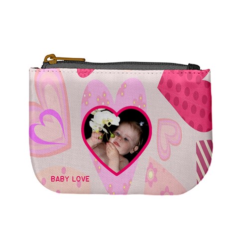 Baby Love Coin Purse By Birkie Front