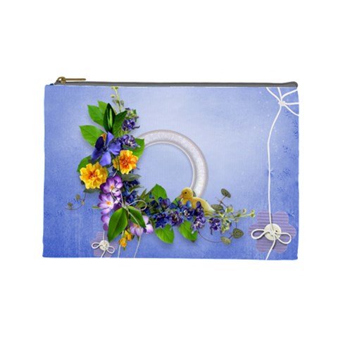 Spring Cosmetic Bag (l) By Elena Petrova Front