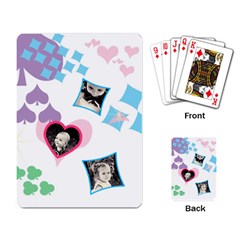 Hearts single design cards - Playing Cards Single Design (Rectangle)
