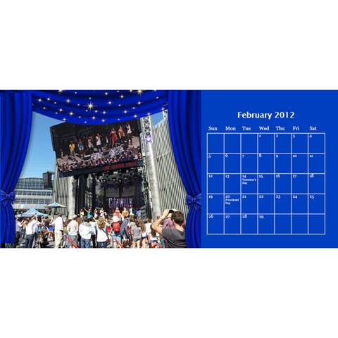 Bring It On The Musical Desk Calendar By Pat Kirby Feb 2012
