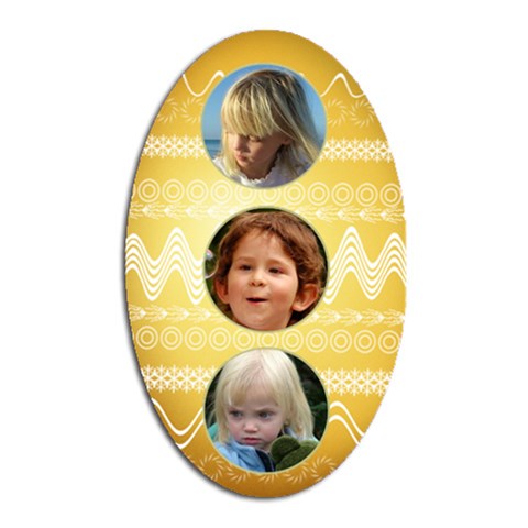 Diet Easter Magnet Gold By Deborah Front