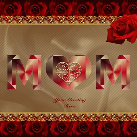 Mother Greeting Card 3d By Deborah Inside