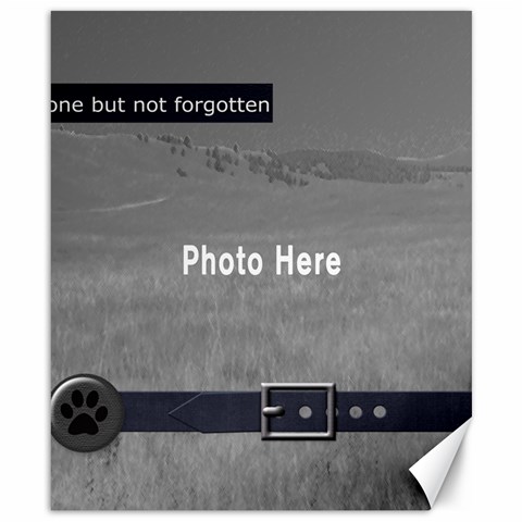 Pet Memorial Canvas By Albums To Remember 8.15 x9.66  Canvas - 1