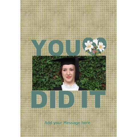 Congrats You Did It 3d Card By Deborah Inside