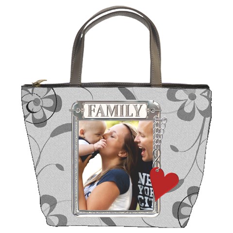 Family Bucket Bag By Lil Front