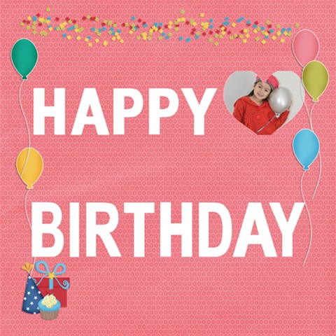 Happy Birthday 3d Card (8x4: Birthday1 By Jennyl Inside