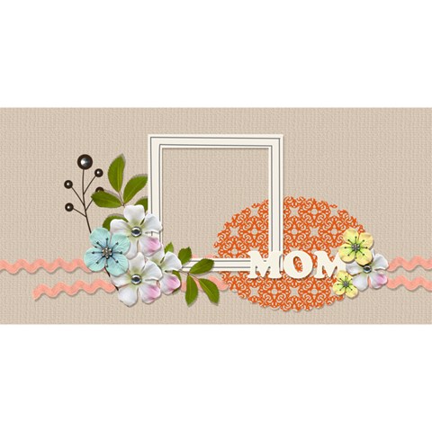 Mom 3d Card (8x4): Mom 4 By Jennyl Front