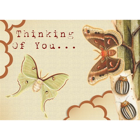 Thinking Of You Card By Krystal Front