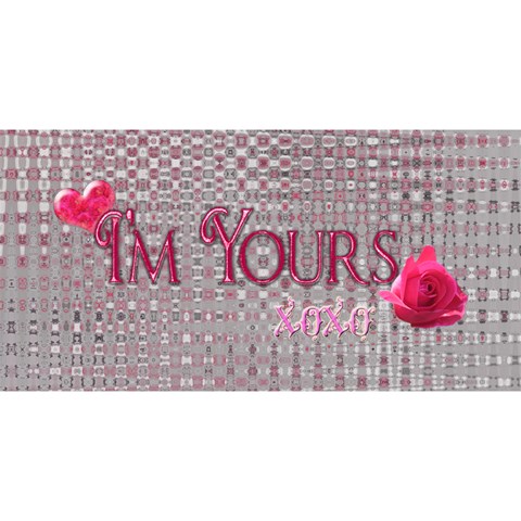 You re My Heart & Soul Twin Heart 3d Card By Ellan Back