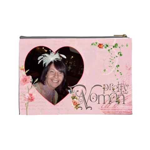 Pretty Woman Large Cosmetic Bag By Catvinnat Back