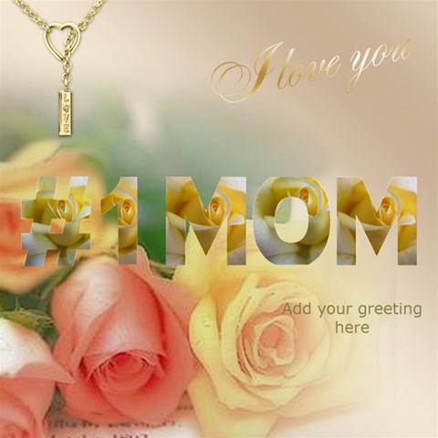 Love No1 Mom 3d Card By Deborah Inside
