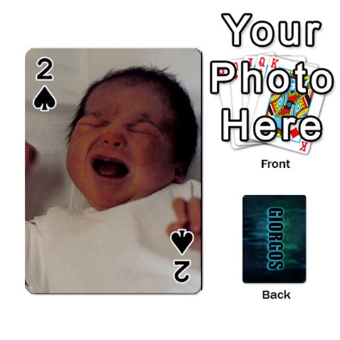 Giorgos Cards By Marka20300 Front - Spade2