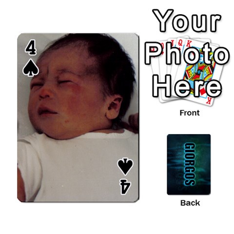 Giorgos Cards By Marka20300 Front - Spade4