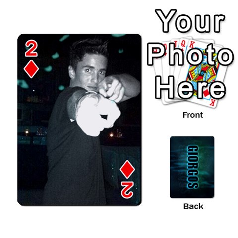 Giorgos Cards By Marka20300 Front - Diamond2