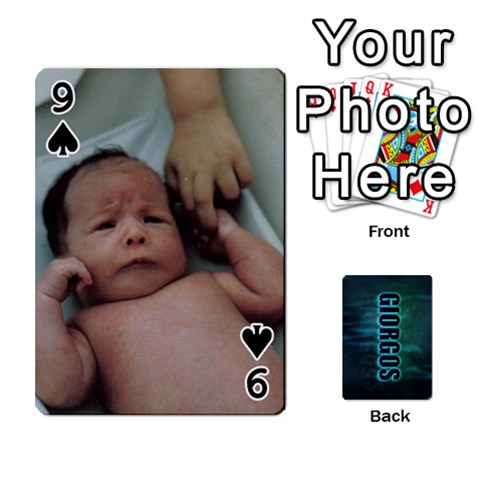 Giorgos Cards By Marka20300 Front - Spade9