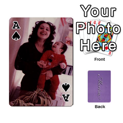 Ace Mariza Cards By Marka20300 Front - SpadeA
