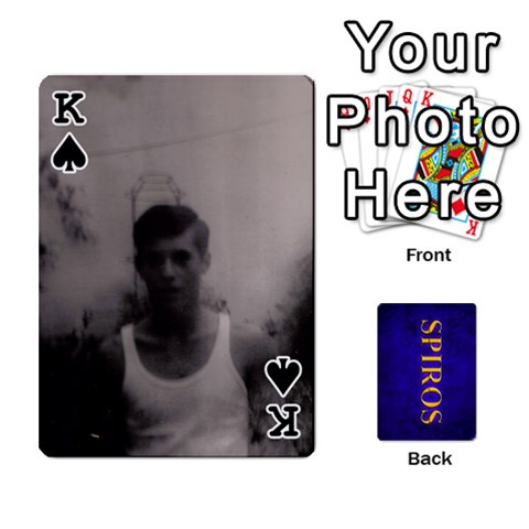 King Spiros Cards By Marka20300 Front - SpadeK