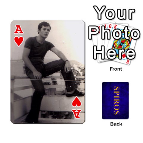 Ace Spiros Cards By Marka20300 Front - HeartA
